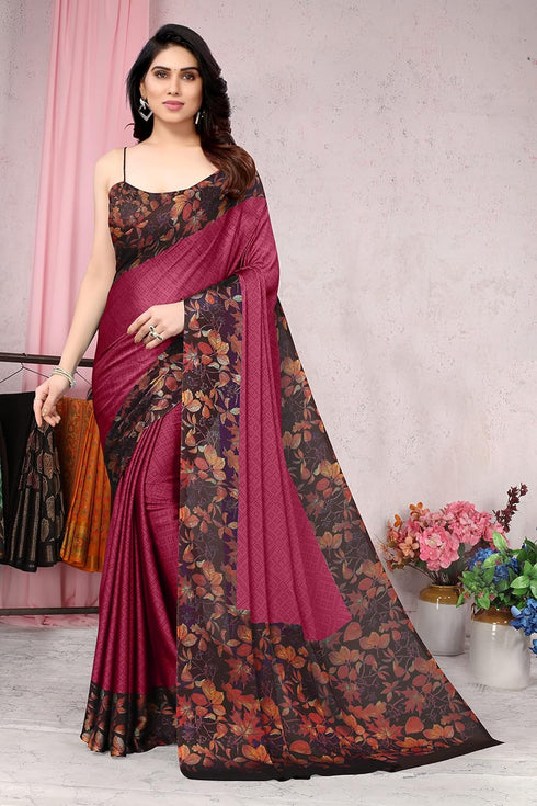 Vasthrlay Fashion Rhinestone Embellished Black Ethnic Wear