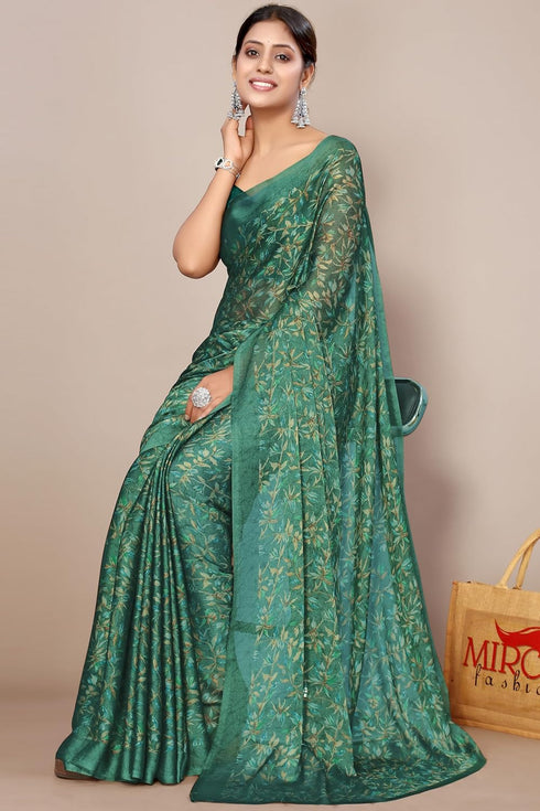 Vasthrlay Fashion Chiffon Printed Ethnic Wear