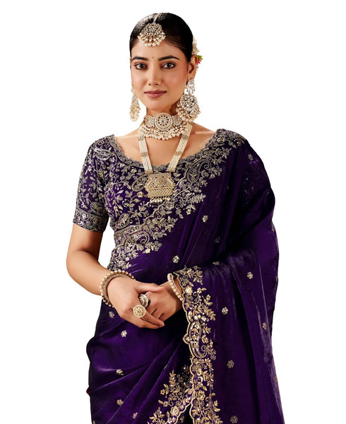 Vasthrlay Embroidered Traditional Embellished Applique Bollywood