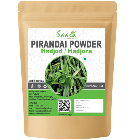 Saara HERBAL FRESH Pirandai Powder | Cissus Quadranglaris