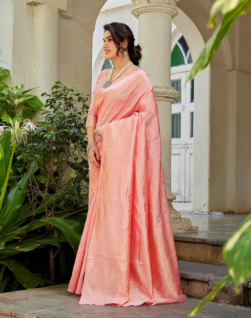 Vasthrlay Kanjivaram Banarasi Wedding Sari Az Ys Shakshi Saree