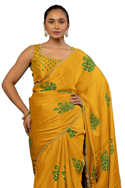 Vasthrlay Fashion Chiffon Printed Ethnic Wear