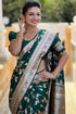 Vasthrlay Kanjivaram Handloom Golden Ethnic Wear
