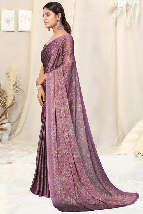 Vasthrlay Fashion Chiffon Printed Ethnic Wear