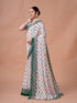 Vasthrlay Red Unstitched Saree
