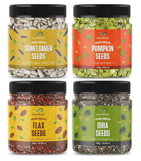 GreenFinity Healthy & Tasty Pumpkin | Sunflower | Flax | Chia