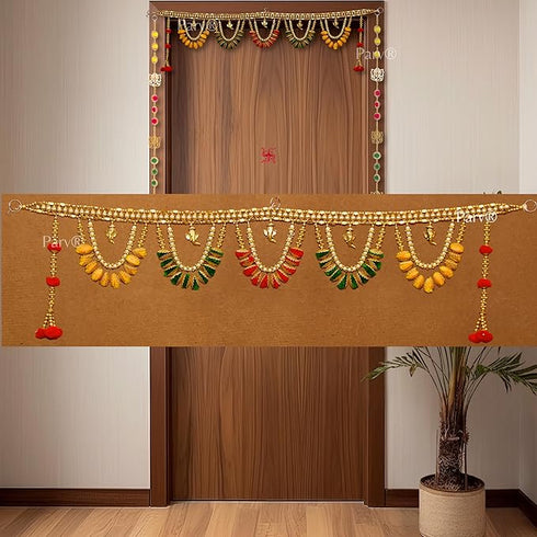 Parv Decor Handcrafted & Traditional torans for Entrance Door for Diwali Decoration Items