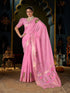 Vasthrlay Exquisite Traditional Intricate Gold Tone Saree