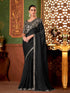Vasthrlay Chiffon Embroidery Unstitched Purple Ethnic Wear
