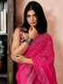Vasthrlay Womens Printed Unstitched Purple Saree