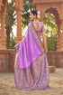 Vasthrlay Kanjivaram Unstitched Jacquard Stylish Saree