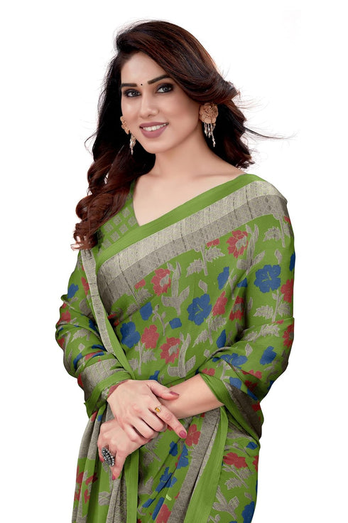 Vasthrlay Fashion Chiffon Printed Ethnic Wear