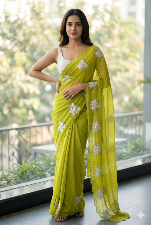 Vasthrlay Unstitched Saree