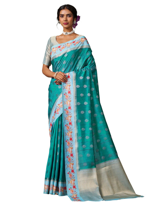 Vasthrlay Banarasi Printed Saree