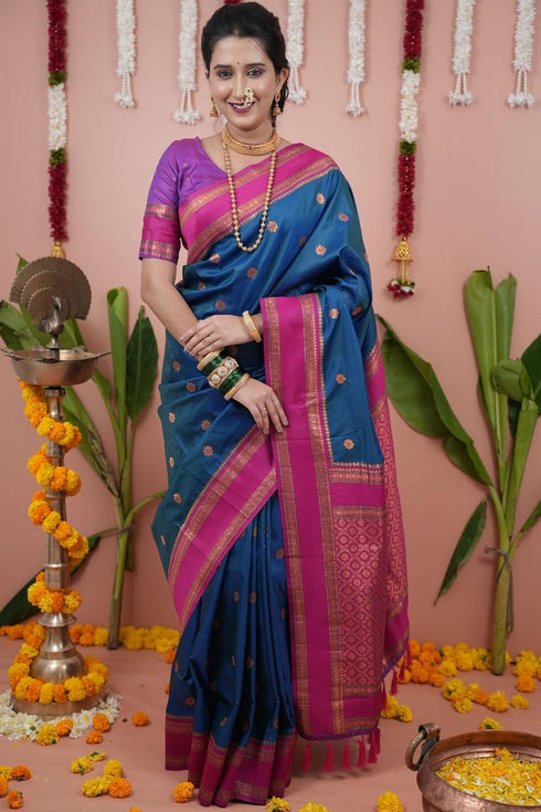 Vasthrlay Kanjivaram Unstitched Blouse Ethnic Wear