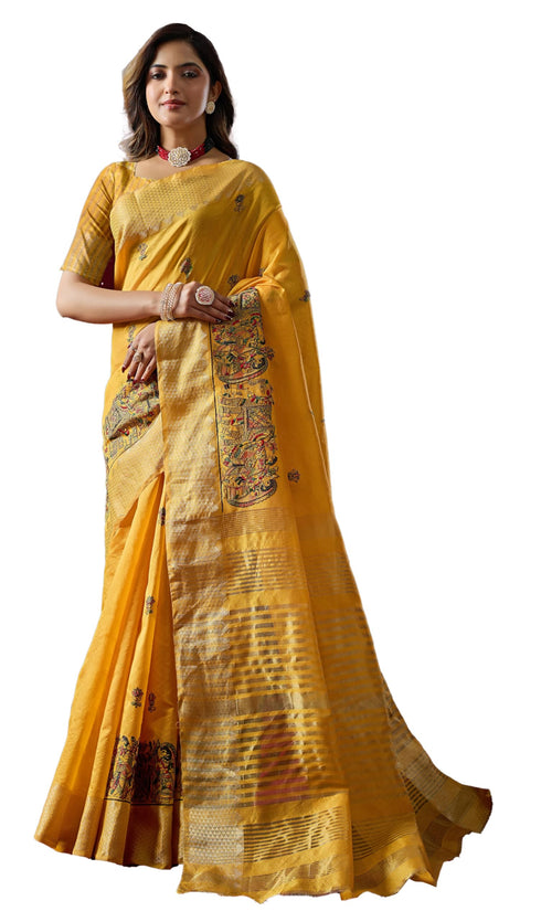 Vasthrlay Embroidery Saree