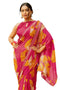 Vasthrlay Fashion Georgette Geometric Green Ethnic Wear