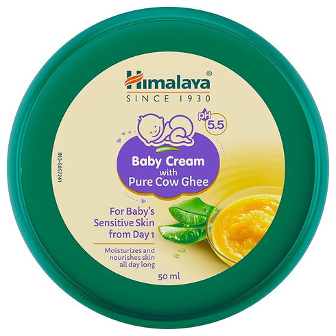 Himalaya Baby Cream with Pure Cow Ghee & pH5.5