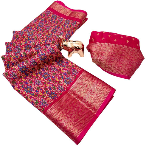 Vasthrlay Silk Saree Unstitched
