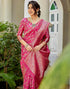 Vasthrlay Banarasi Traditional Jacquard Az Ys Shayani Ethnic Wear