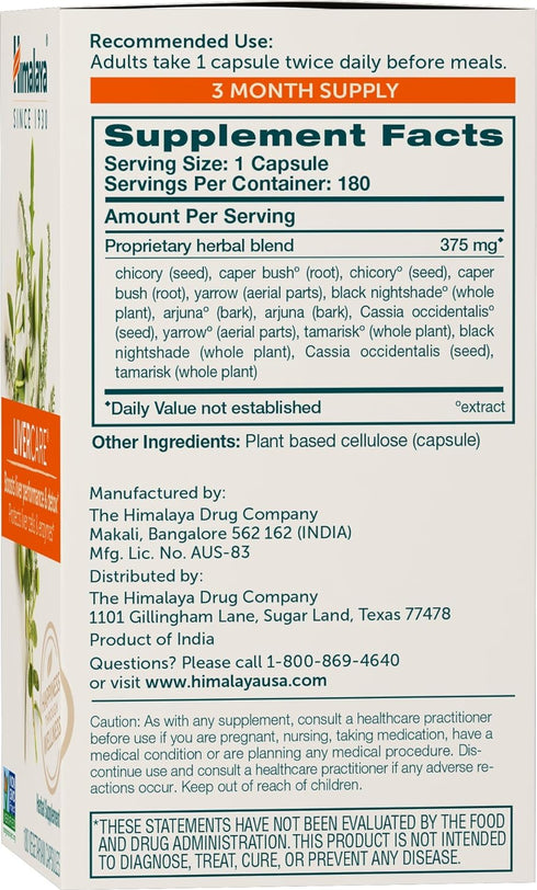 Himalaya Livercare For Liver Cleanse And Liver Detox