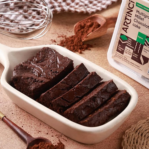 Artinci Eggless Sugar Free Chocolate Cake 150g
