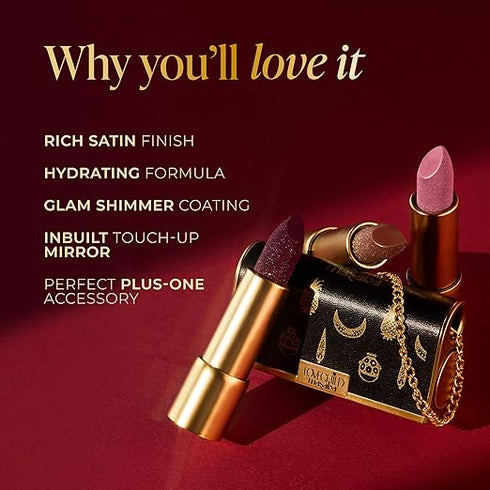 LoveChild Masaba The Batua Satin Lipstick - Gulaabo