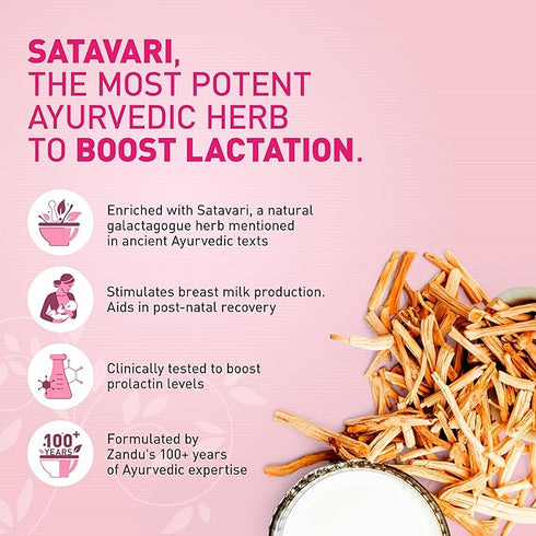 Zandu StriVeda Satavari Lactation Supplement