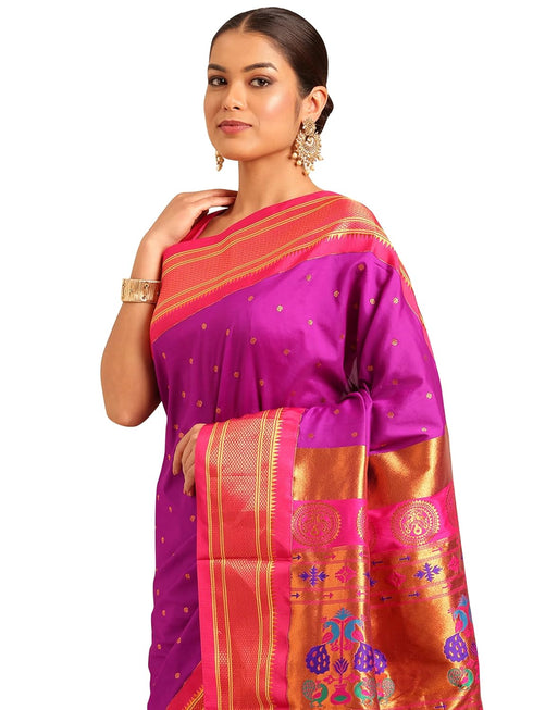 Vasthrlay Paithani Bottle Saree
