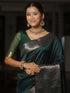 Vasthrlay Saree Kanjivaram Silk Pari Dark