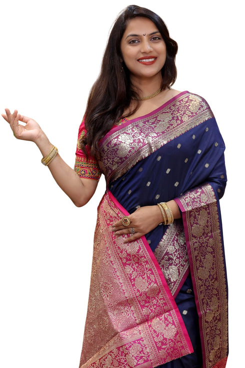 Vasthrlay Banarasi Wedding Saree