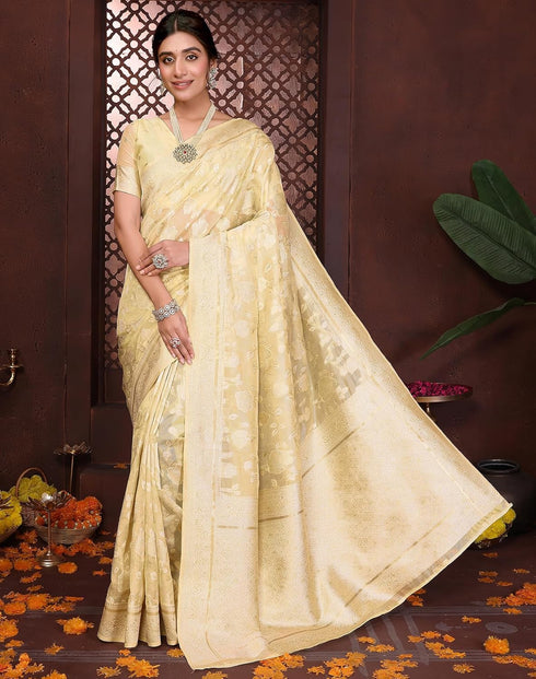 Vasthrlay Kanjivaram Banarasi Wedding Sari Az Ys Yasmin Saree