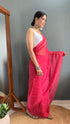 Vasthrlay Red Saree