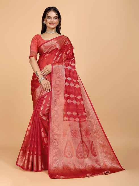 Vasthrlay Organza Ethnic Wear