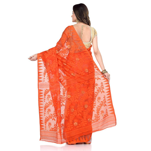 Vasthrlay Bengal Cotton `s Handloom Jamdani