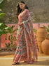 Vasthrlay Georgette Light Turquoise Saree
