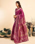 Vasthrlay Kanjivaram Banarasi Wedding Light Green Saree