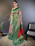 Vasthrlay Chanderi Printed Unstitched Ethnic Wear