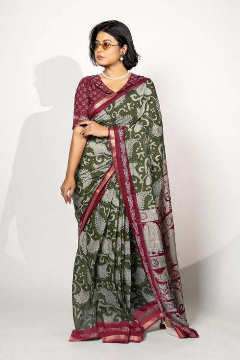 Vasthrlay Fashion Viscose Printed Ethnic Wear