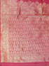 Vasthrlay Banarasi Weaving Mint Saree