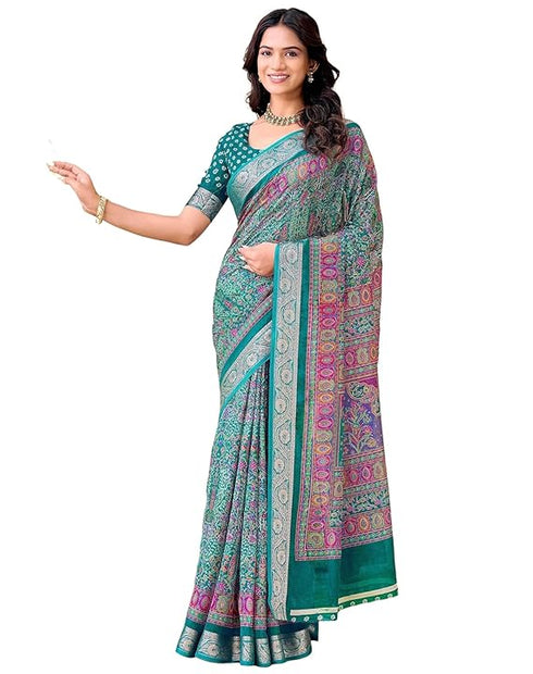Vasthrlay Georgette Weaving Yellow Saree