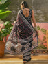 Vasthrlay Georgette Light Turquoise Saree
