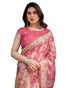 Vasthrlay Handloom Tassels Botanical Saree