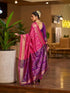 Vasthrlay Kanjivaram Unstitched Jacquard Stylish Saree