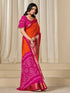 Vasthrlay Bandhani Border Saree