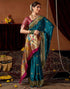 Vasthrlay Womens Paithani Unstitched Pink Saree