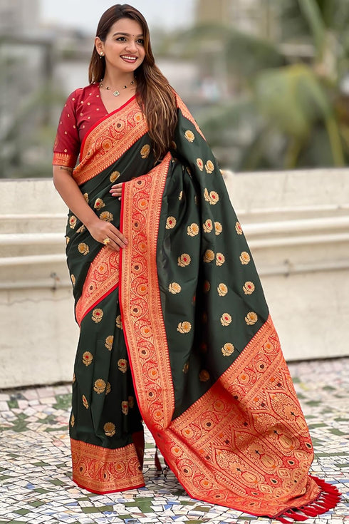 Vasthrlay Kanjivaram Unstitched Blouse Ethnic Wear