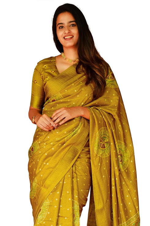 Vasthrlay Fashion Cotton Printed Ethnic Wear