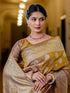 Vasthrlay Banarasi Weaving Peach Saree