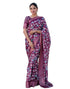 Vasthrlay Womens Printed Unstitched Beige Saree